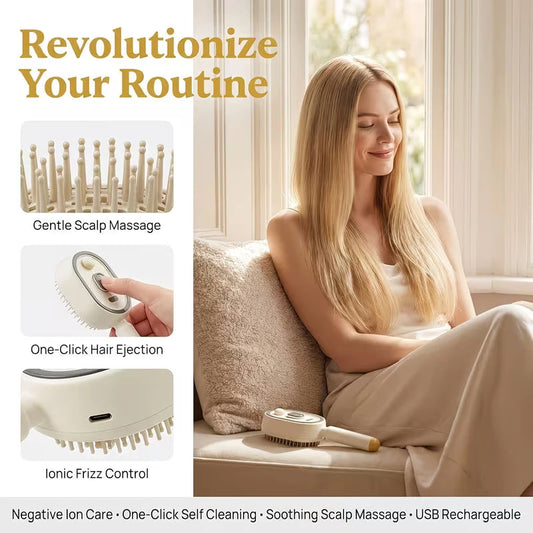 Atomized Mist Massage Comb