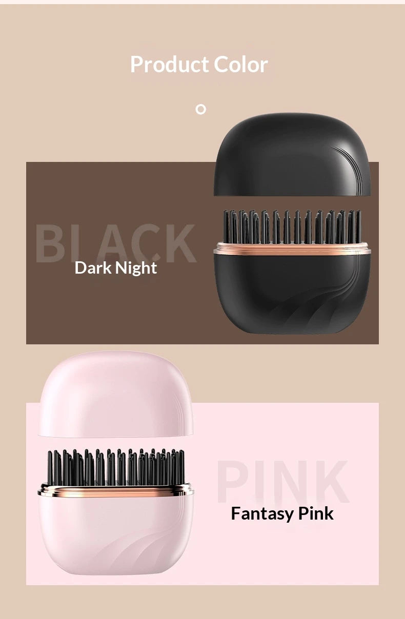 New Mini Charging Hair Straightener Comb