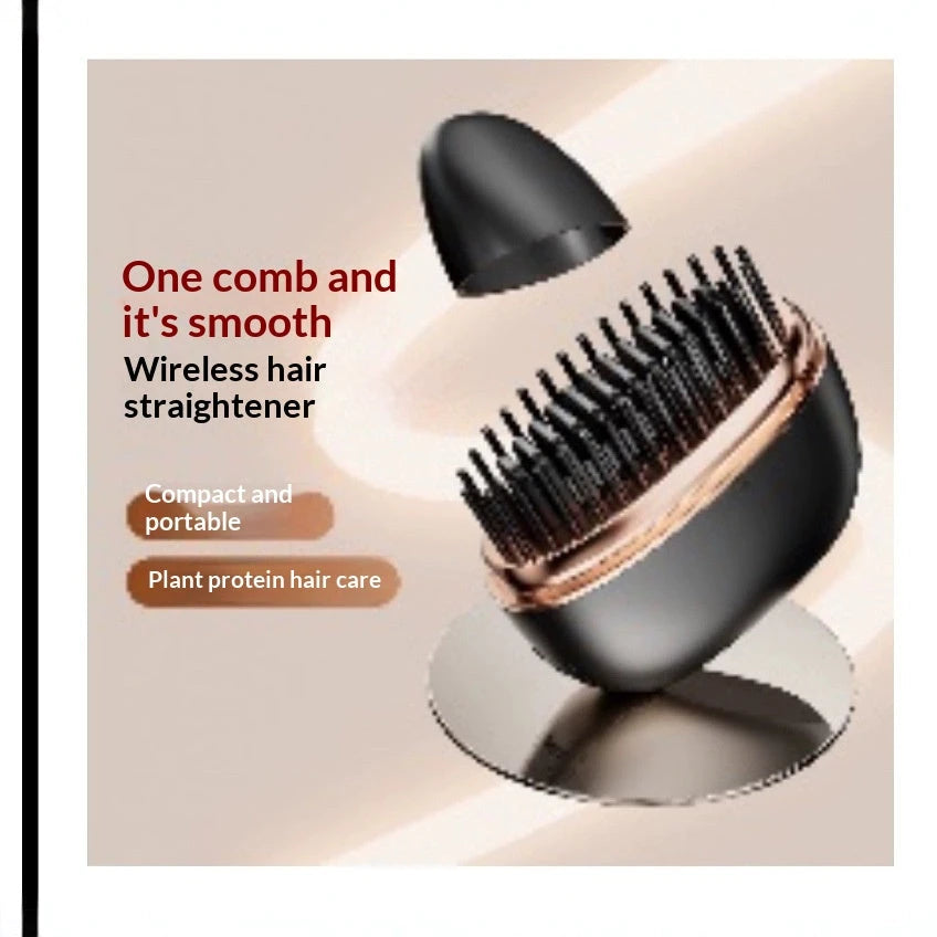 New Mini Charging Hair Straightener Comb