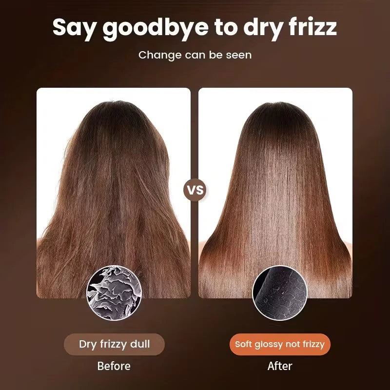 New Mini Charging Hair Straightener Comb