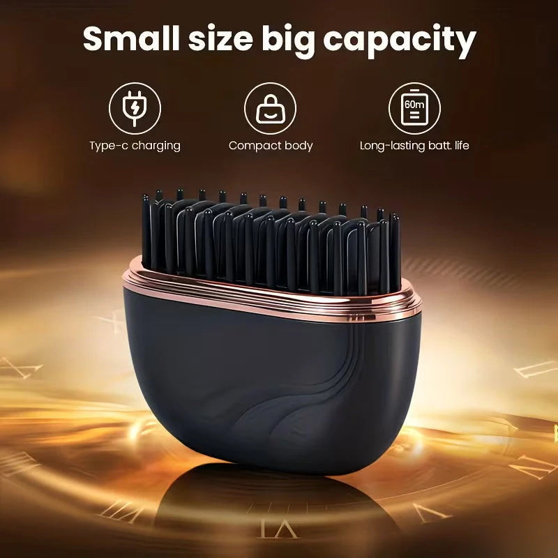 New Mini Charging Hair Straightener Comb