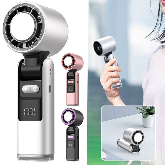 Portable USB Digital Desk Fan