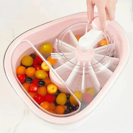 Ergonomic Vegetable Cleaning Brush