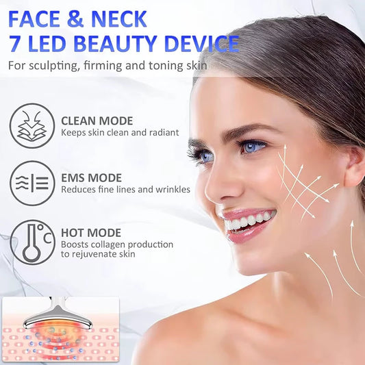 Thermal EMS Neck Lifting Massager