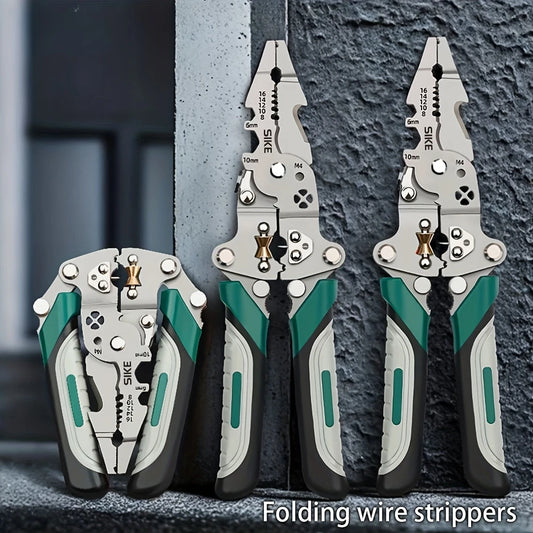 Collapsible Multi-Function Wire Stripper