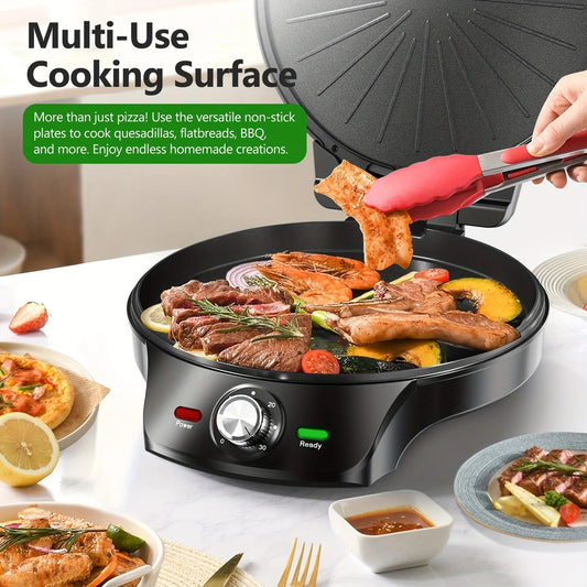 Electric Pizza Maker and Smokeless Grill
